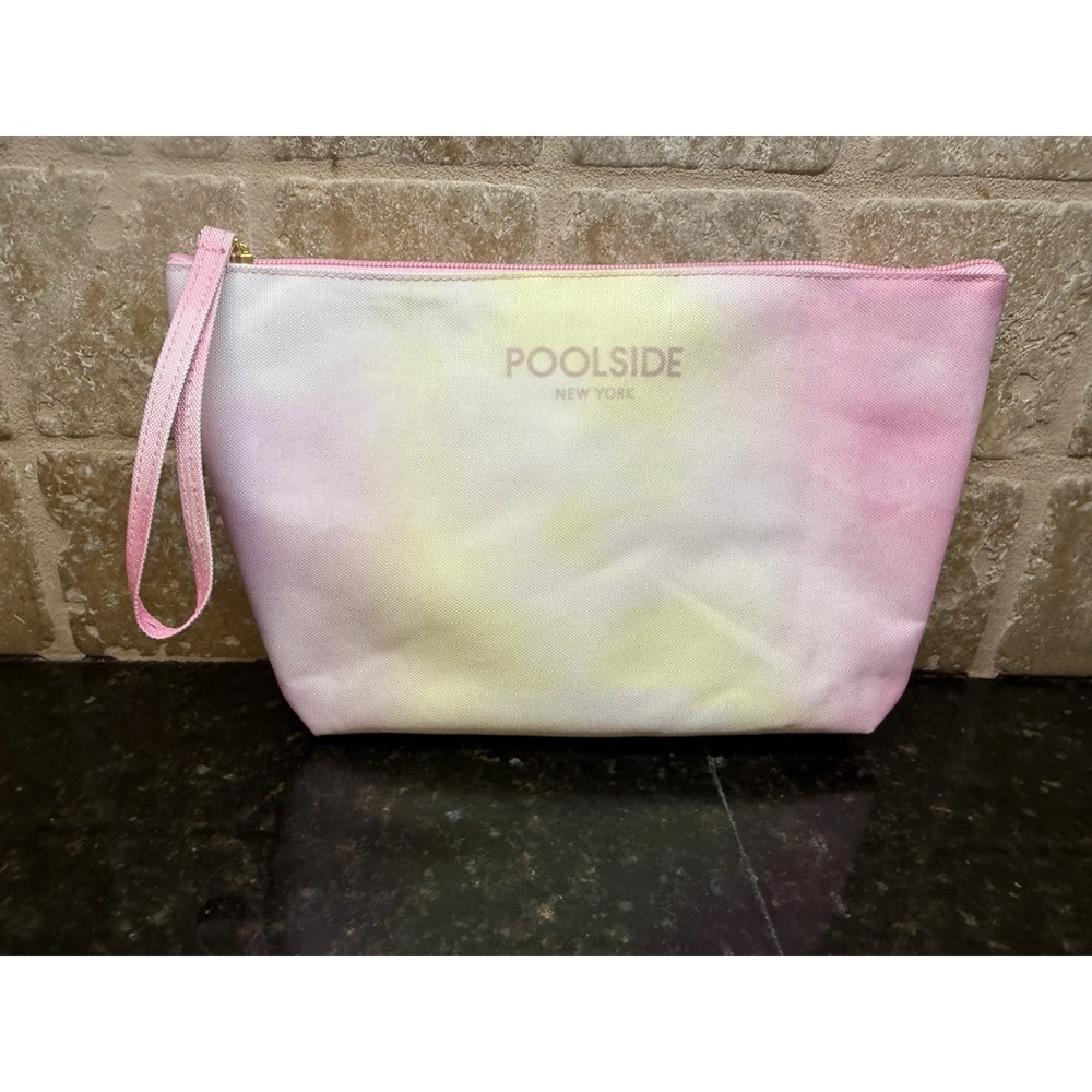 Poolside New York Zip Travel Makeup Bag Wet/Dry Pouch Beach Bag